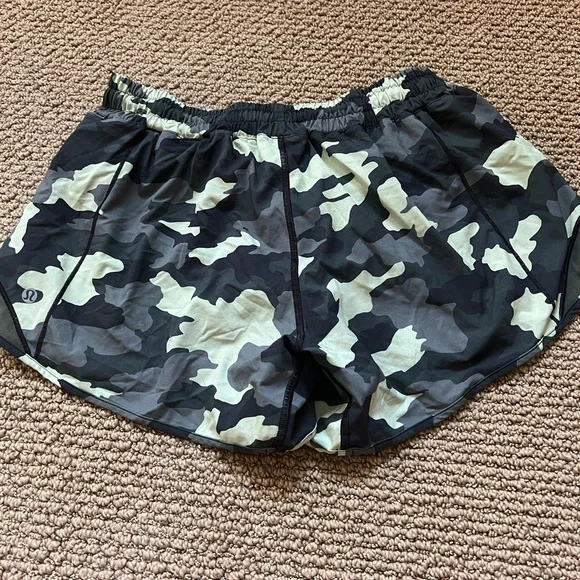 Camo Lululemon Shorts - Picture 3 of 5